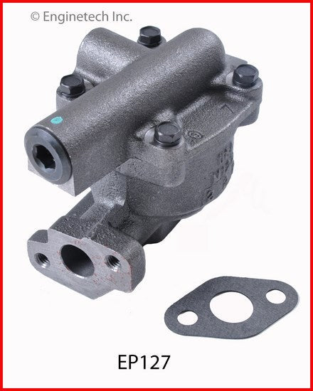 Enginetech EP127 Engine Oil Pump with Gasket for Ford Mustang and Aerostar