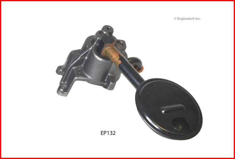 Enginetech EP132 Engine Oil Pump with Gasket for Cadillac Allante and DeVille