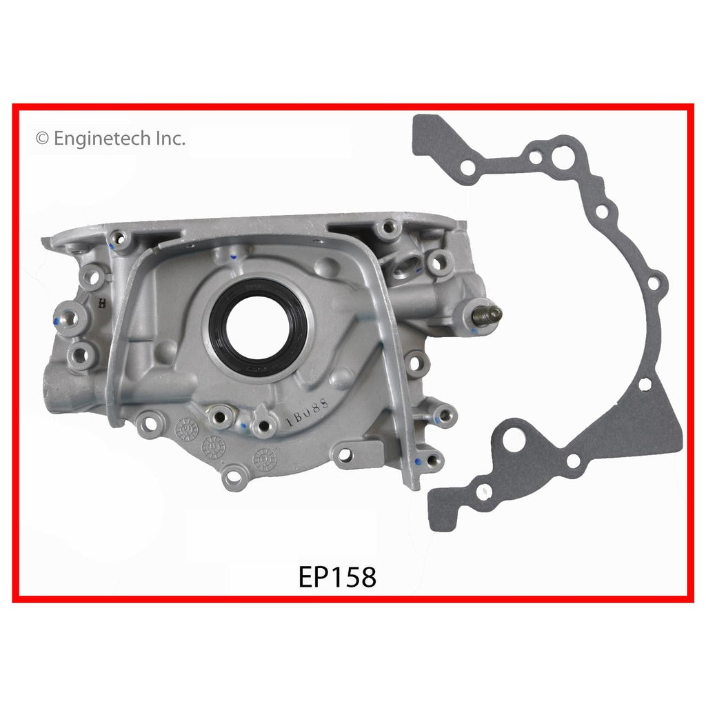 Enginetech EP158 Engine Oil Pump with Gasket for Suzuki Samurai (1986-1995)