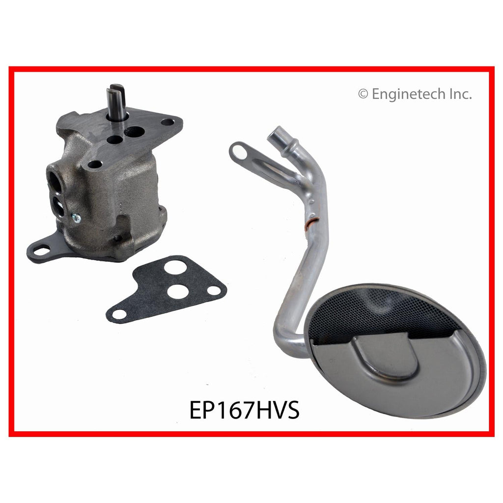 Enginetech EP167HVS High Volume Gear Oil Pump with Gasket for Jeep Models