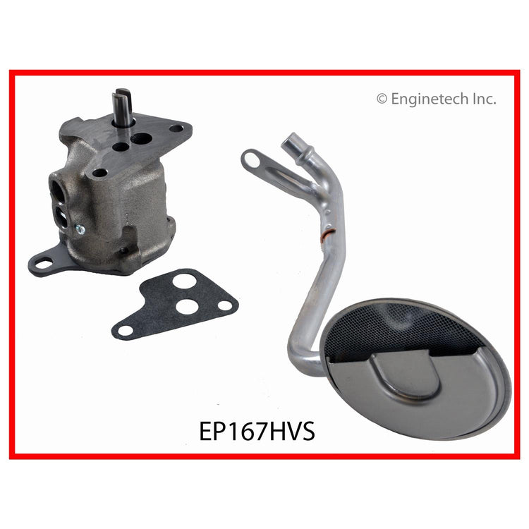 Enginetech EP167HVS High Volume Gear Oil Pump with Gasket for Jeep Models