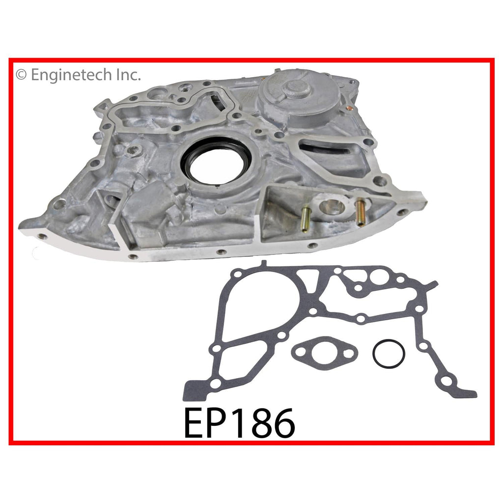 Enginetech EP186 Engine Oil Pump with Gasket for Toyota Camry (1992-2001)