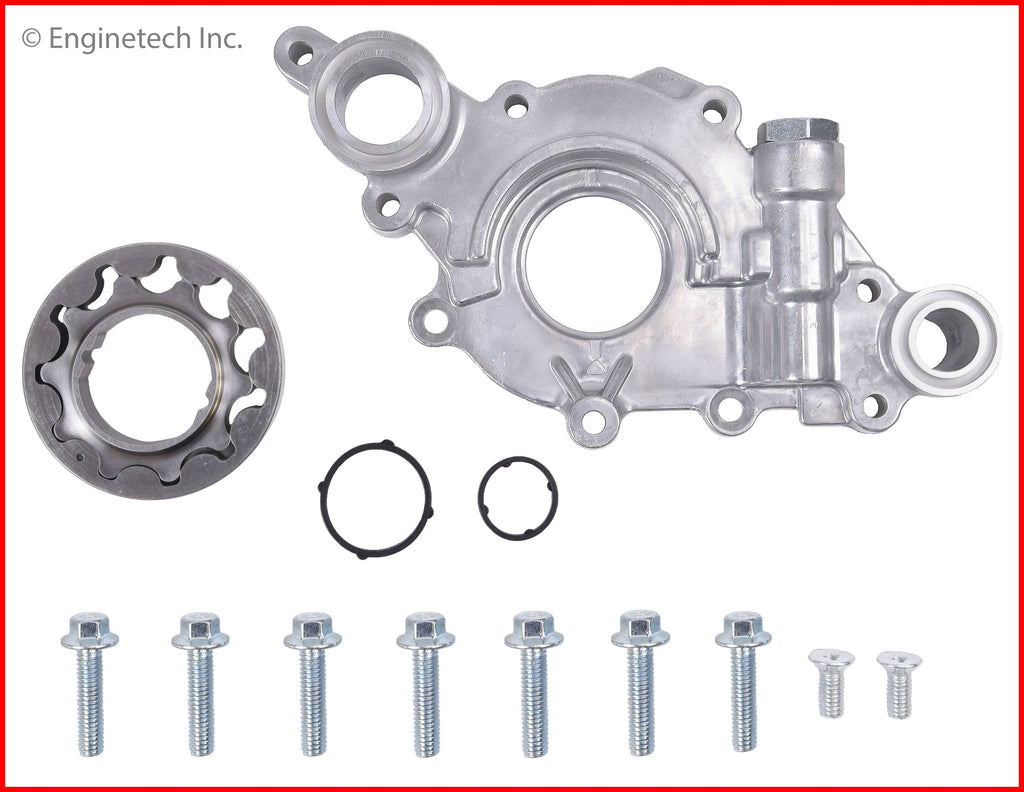Enginetech EP231 Engine Oil Pump with Gasket for Hyundai and Kia Models