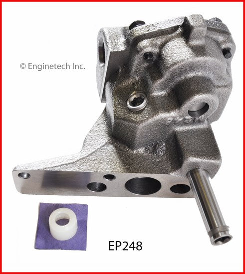 Enginetech EP248 Engine Oil Pump with Gasket for Isuzu Hombre and Buick Century