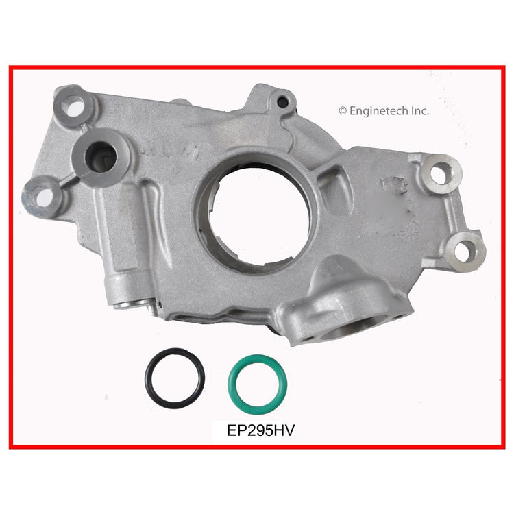 Enginetech EP295HV Engine Oil Pump with Gasket for High-Volume Rotary Operation