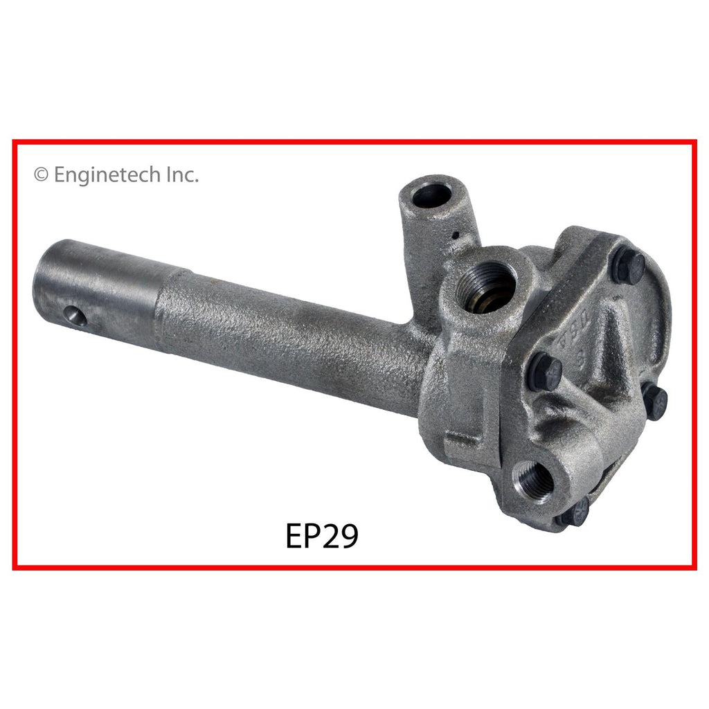 Enginetech EP29 Engine Oil Pump with Gasket for Chevrolet 1953-1954 Models