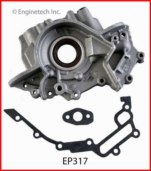 Enginetech EP317 Engine Oil Pump with Gasket for Ford Vehicles