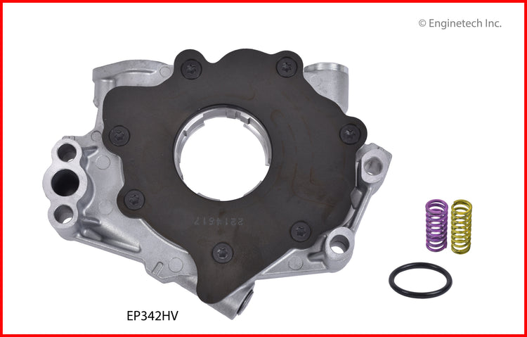 Enginetech EP342HV High Volume Rotary Oil Pump with Gasket for Dodge and Chrysler Vehicles