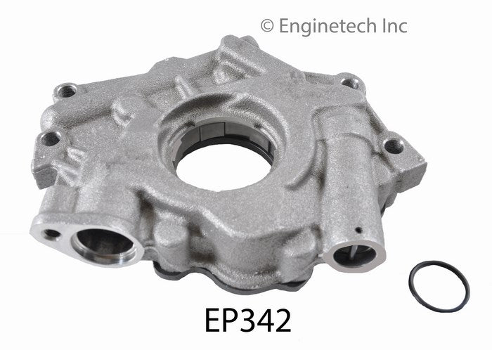 Enginetech EP342 Engine Oil Pump with Gasket for Dodge Ram and Chrysler Vehicles