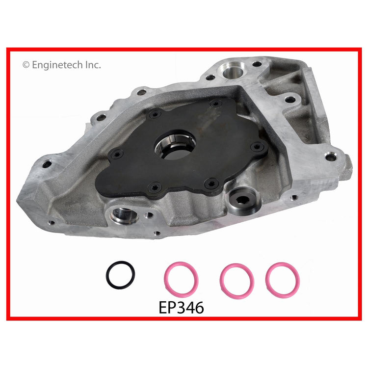 Enginetech EP346 Engine Oil Pump with Gasket for Jeep Liberty & Wrangler