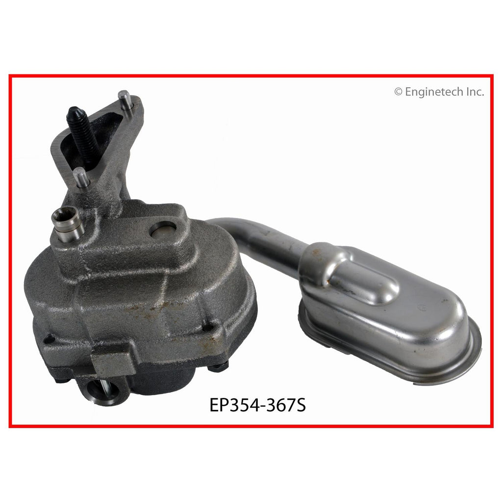 Enginetech EP354-367S Engine Oil Pump with Gasket for Select GM and Saturn Models