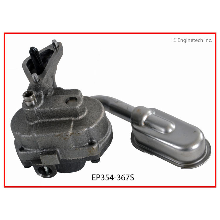 Enginetech EP354-367S Engine Oil Pump with Gasket for Select GM and Saturn Models