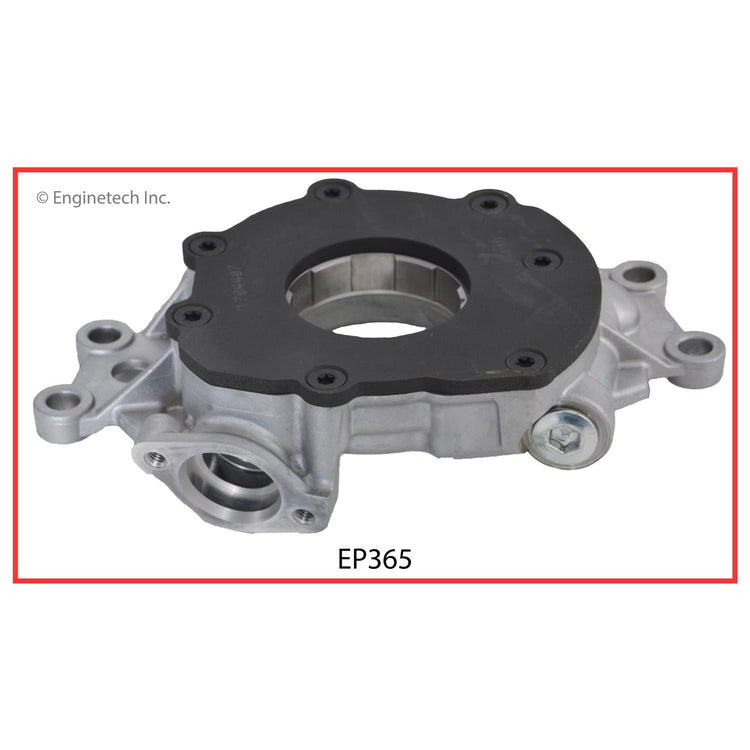 Enginetech EP365 Engine Oil Pump with Gasket for 2012 Chevrolet and GMC Models