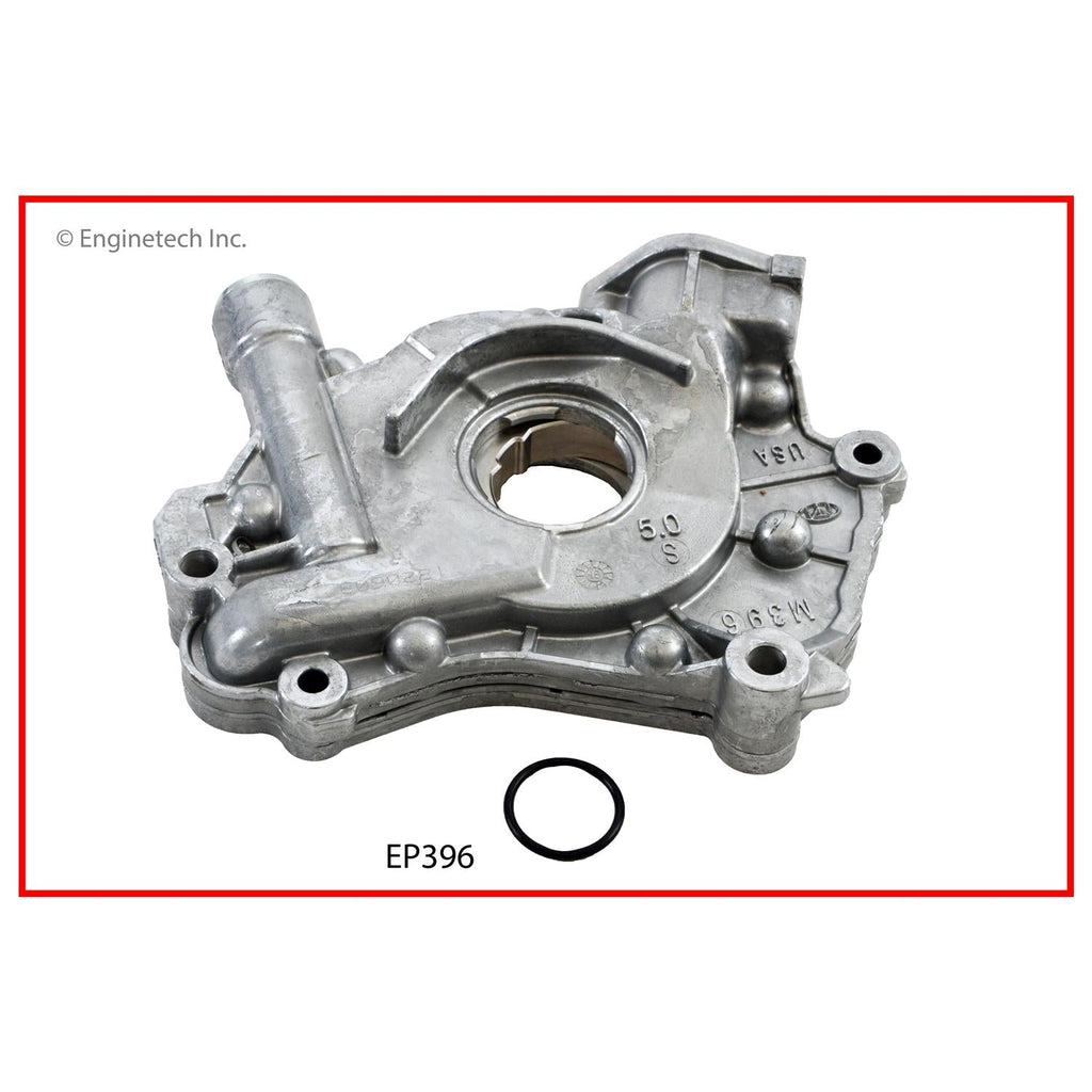 Enginetech EP396 Engine Oil Pump with Gasket for Ford Mustang and F-150 (2011-2017)