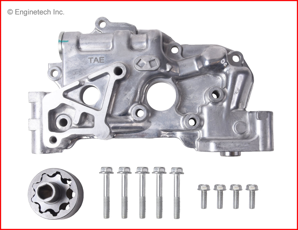 Enginetech EP500 Engine Oil Pump with Gasket for Honda and Acura Models
