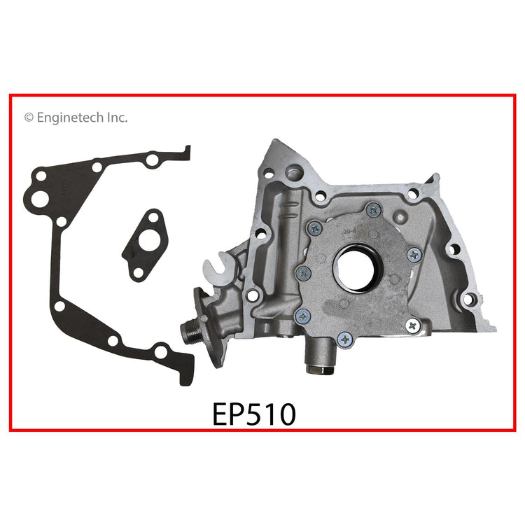 Enginetech EP510 Engine Oil Pump with Gasket for Hyundai Accent
