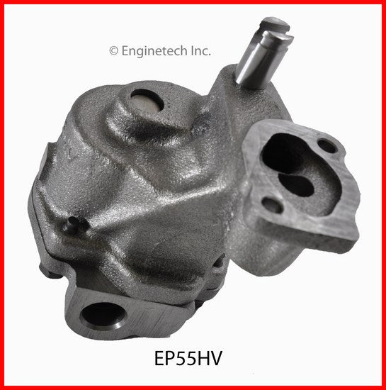Enginetech EP55HV Engine Oil Pump with Gasket - High Volume Gear Pump for Domestic and Import Engines