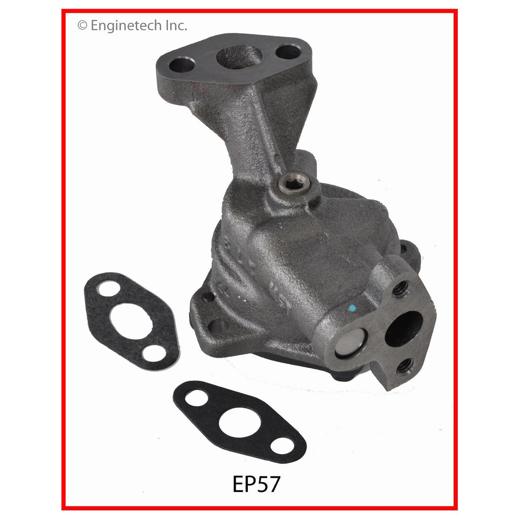 Enginetech EP57 Engine Oil Pump with Gasket for Domestic and Import Engines