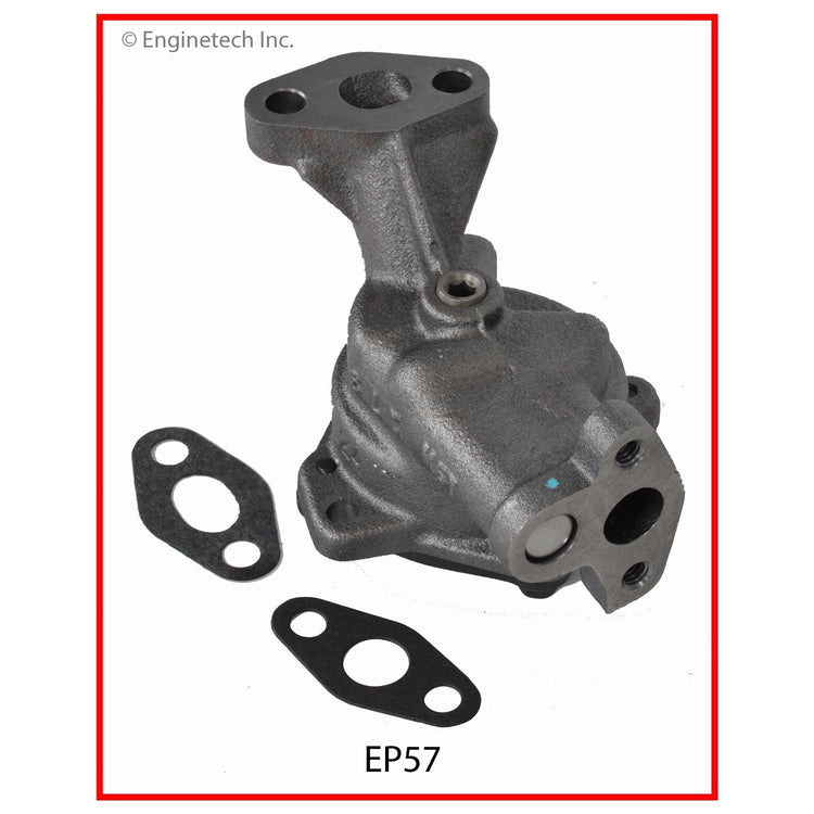 Enginetech EP57 Engine Oil Pump with Gasket for Domestic and Import Engines
