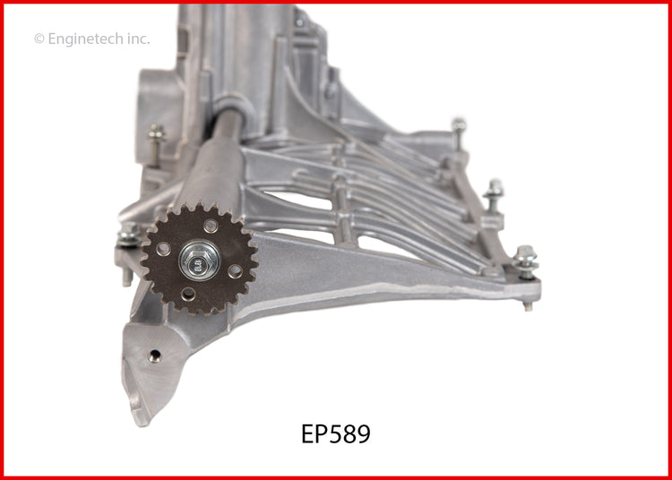 Enginetech EP589 Engine Oil Pump with Gasket for Ford Super Duty and E-350 Models