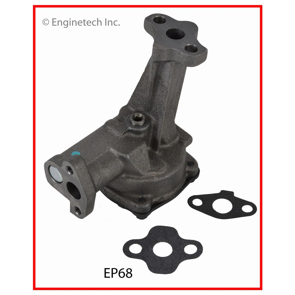 Enginetech EP68 Engine Oil Pump with Gasket for Domestic and Import Engines