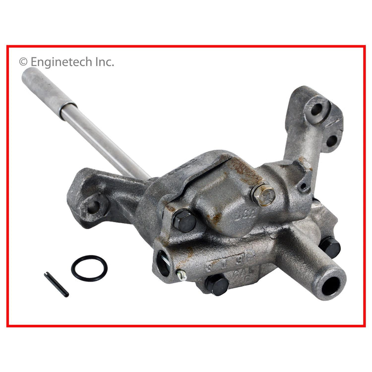 Enginetech EP71 Engine Oil Pump with Gasket for Domestic and Import Engines