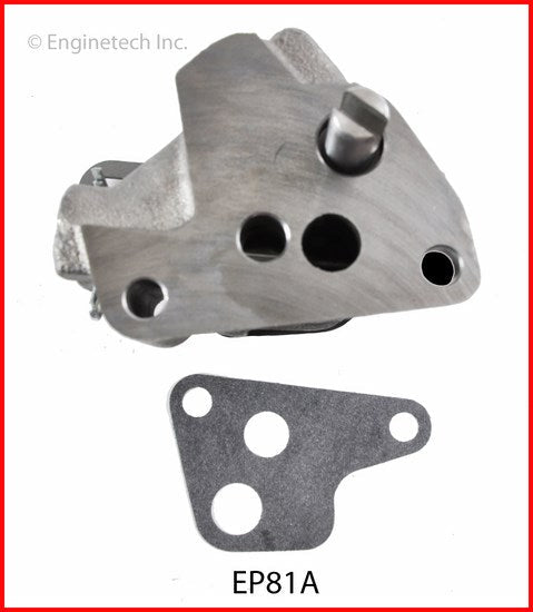 Enginetech EP81A Engine Oil Pump with Gasket for Jeep and Dodge Vehicles