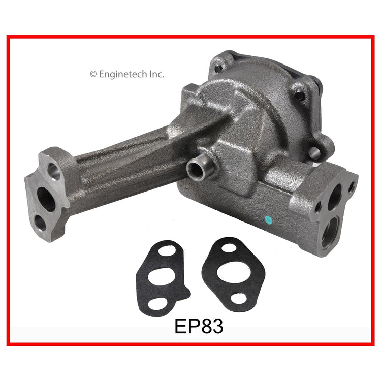 Enginetech Engine Oil Pump with Gasket - Part EP83 for Domestic and Import Engines