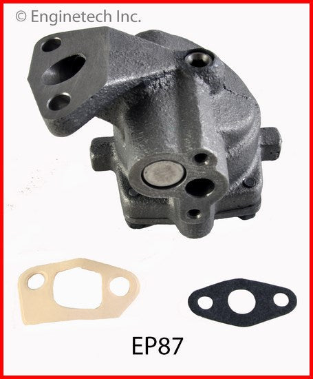 Enginetech EP87 Engine Oil Pump with Gasket for Ford and Mercury Vehicles