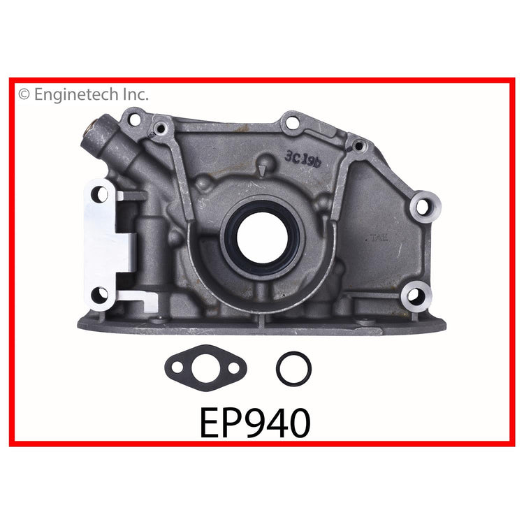 Enginetech EP940 Engine Oil Pump with Gasket for Mazda 626 (1983-1987)
