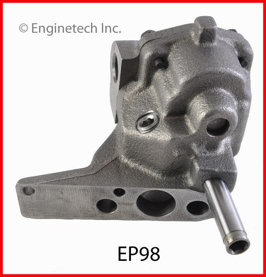 Enginetech EP98 Engine Oil Pump with Gasket for Buick and Chevrolet Models