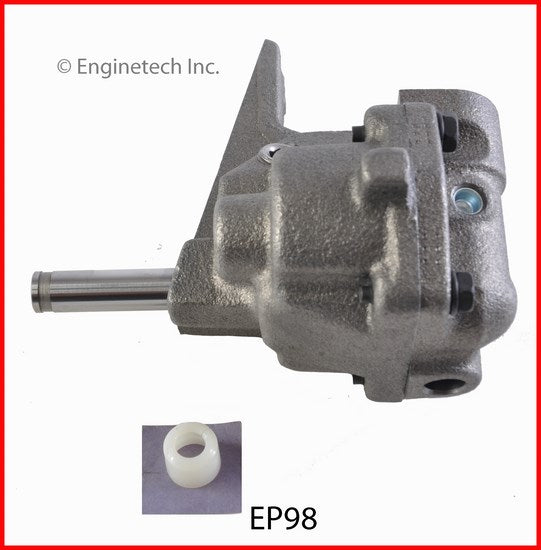 Enginetech EP98 Engine Oil Pump with Gasket for Buick and Chevrolet Models