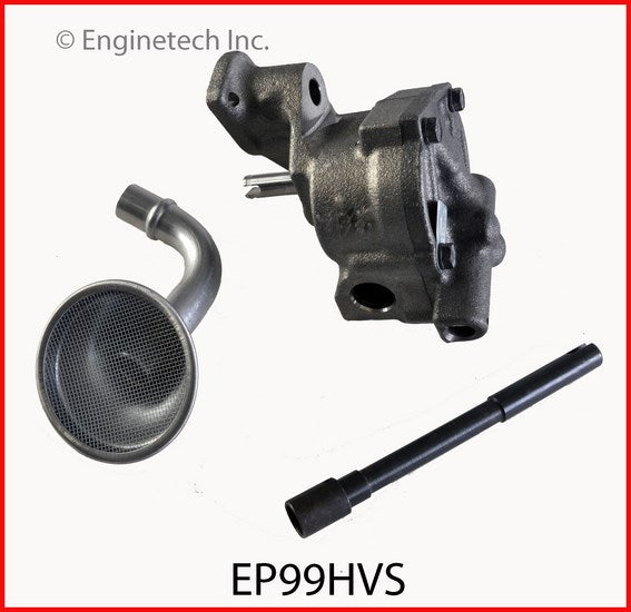 Enginetech EP99HVS Engine Oil Pump with Gasket for Chevrolet Camaro (1967-1969)