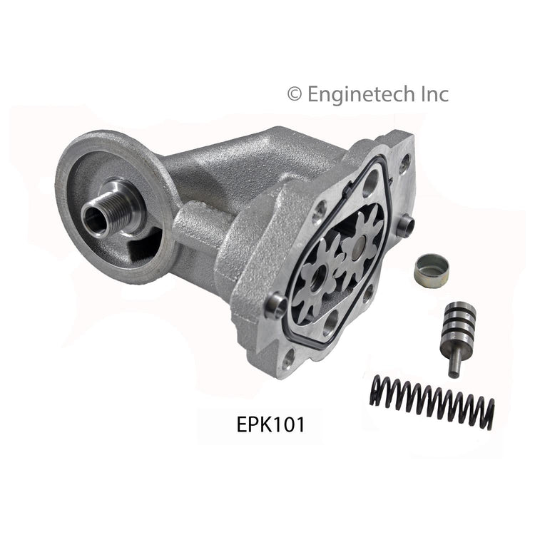 Enginetech EPK101 Engine Oil Pump with Gasket – Pressure King Brand for Ford Vehicles