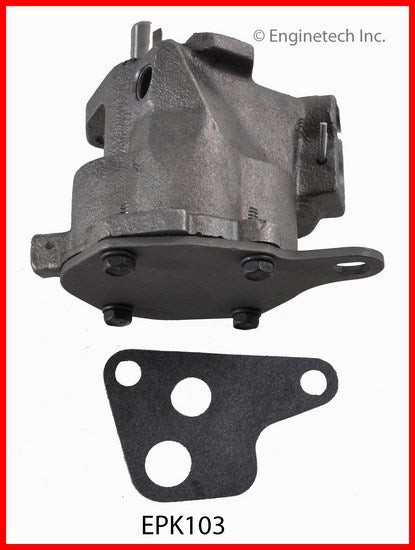 Enginetech EPK103 Engine Oil Pump with Gasket for Jeep and Dodge Vehicles