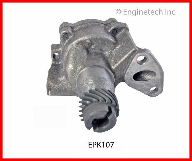 Enginetech EPK107 Engine Oil Pump with Gasket for 1983-1987 Dodge and Plymouth Vehicles