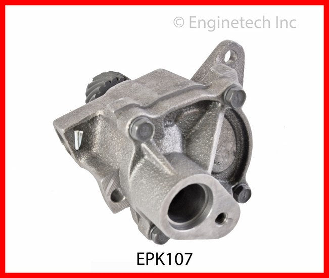 Enginetech EPK107 Engine Oil Pump with Gasket for 1983-1987 Dodge and Plymouth Vehicles