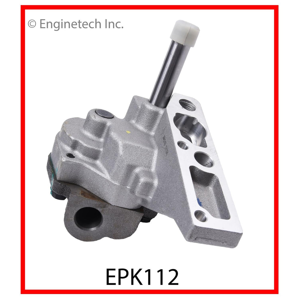Enginetech EPK112 Engine Oil Pump with Gasket for Buick and Chevrolet Vehicles