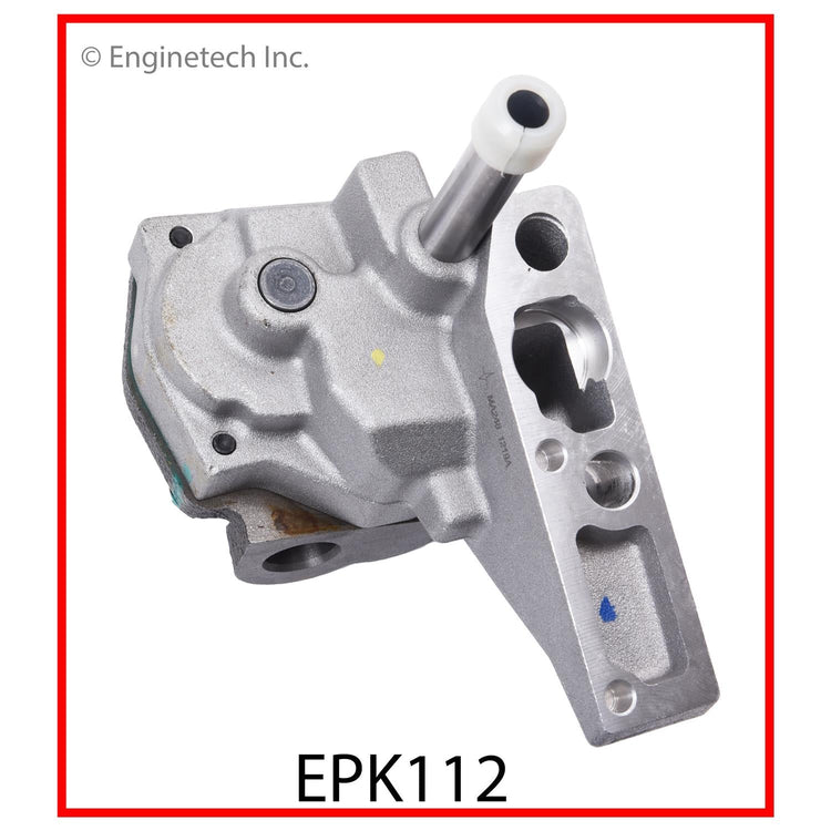 Enginetech EPK112 Engine Oil Pump with Gasket for Buick and Chevrolet Vehicles