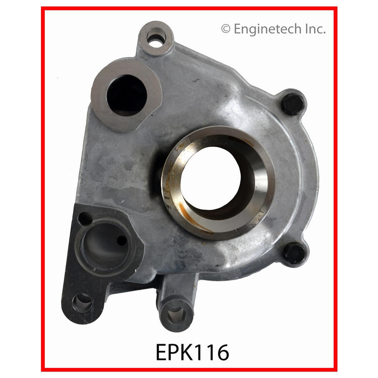 Enginetech EPK116 Engine Oil Pump with Gasket for Cadillac and Pontiac Vehicles