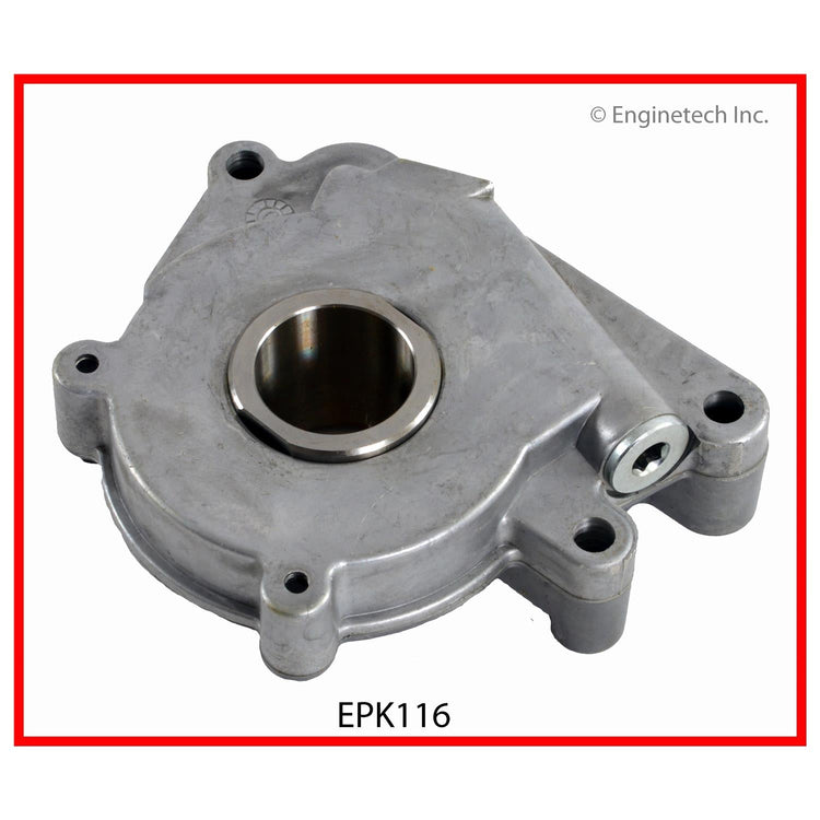 Enginetech EPK116 Engine Oil Pump with Gasket for Cadillac and Pontiac Vehicles