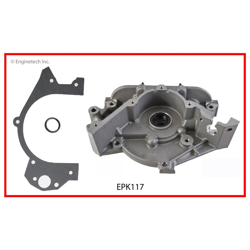 Enginetech EPK117 Engine Oil Pump with Gasket – Fits Chrysler Concorde and LHS (1993-1997)