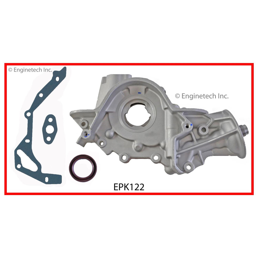 Enginetech Pressure King Engine Oil Pump with Gasket for Ford Contour and Mercury Mystique