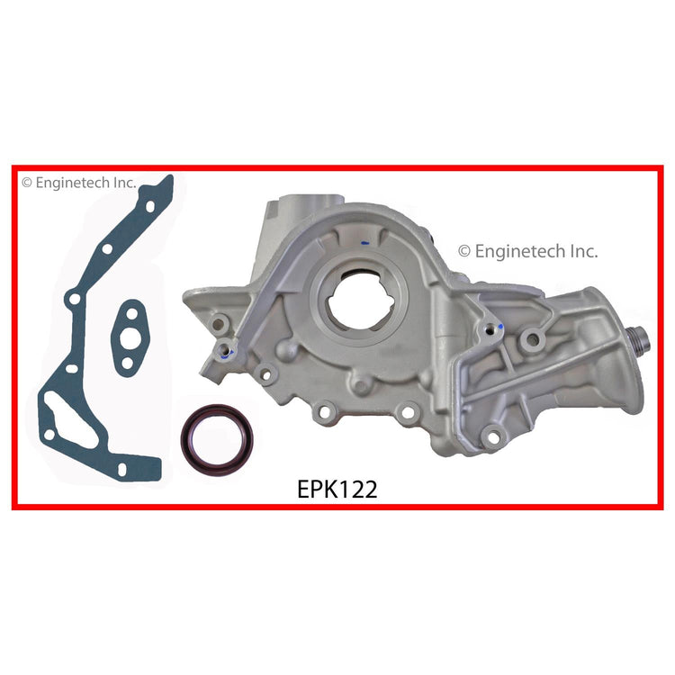 Enginetech Pressure King Engine Oil Pump with Gasket for Ford Contour and Mercury Mystique