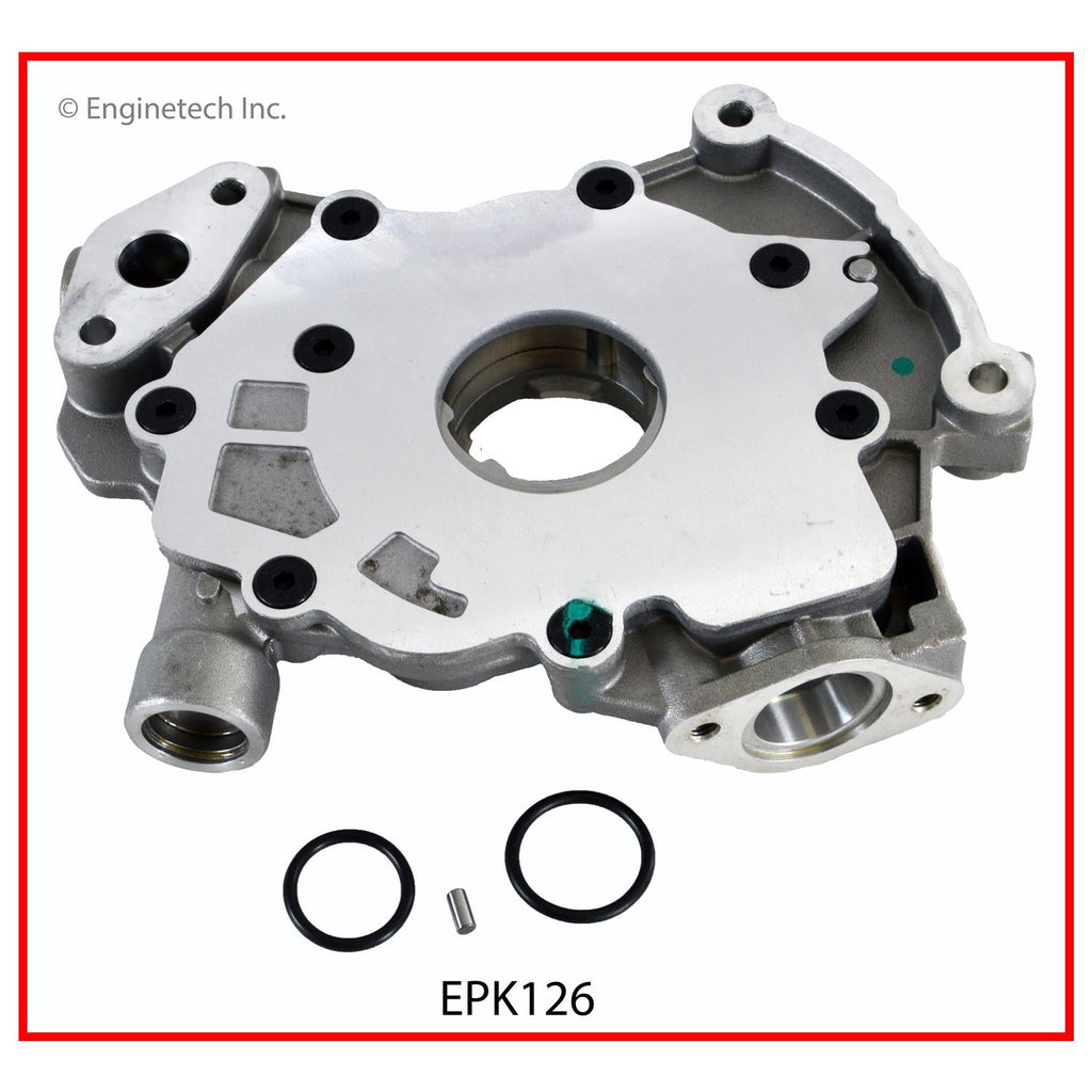 Enginetech EPK126 Engine Oil Pump with Gasket for Ford and Lincoln Vehicles