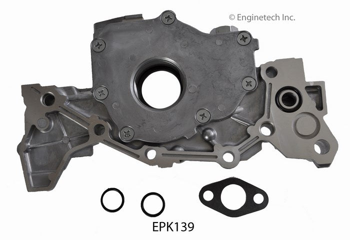 Enginetech EPK139 Engine Oil Pump with Gasket for Chrysler, Dodge, and Mitsubishi Vehicles