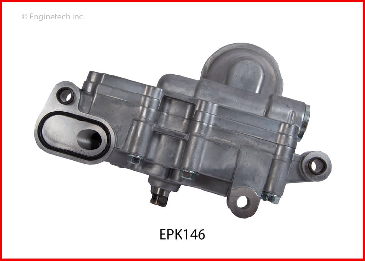 Enginetech Engine Oil Pump with Gasket for Hyundai and Kia Models – Part EPK146