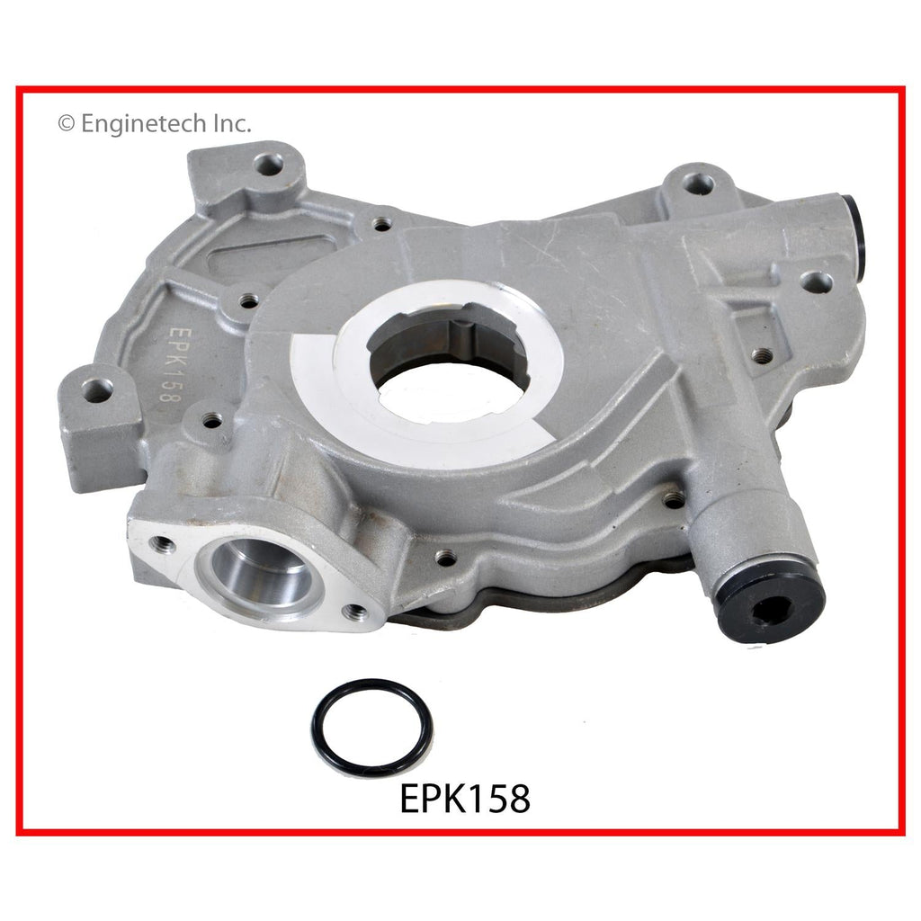 Enginetech Pressure King Engine Oil Pump with Gasket for Ford Mustang 2007-2014