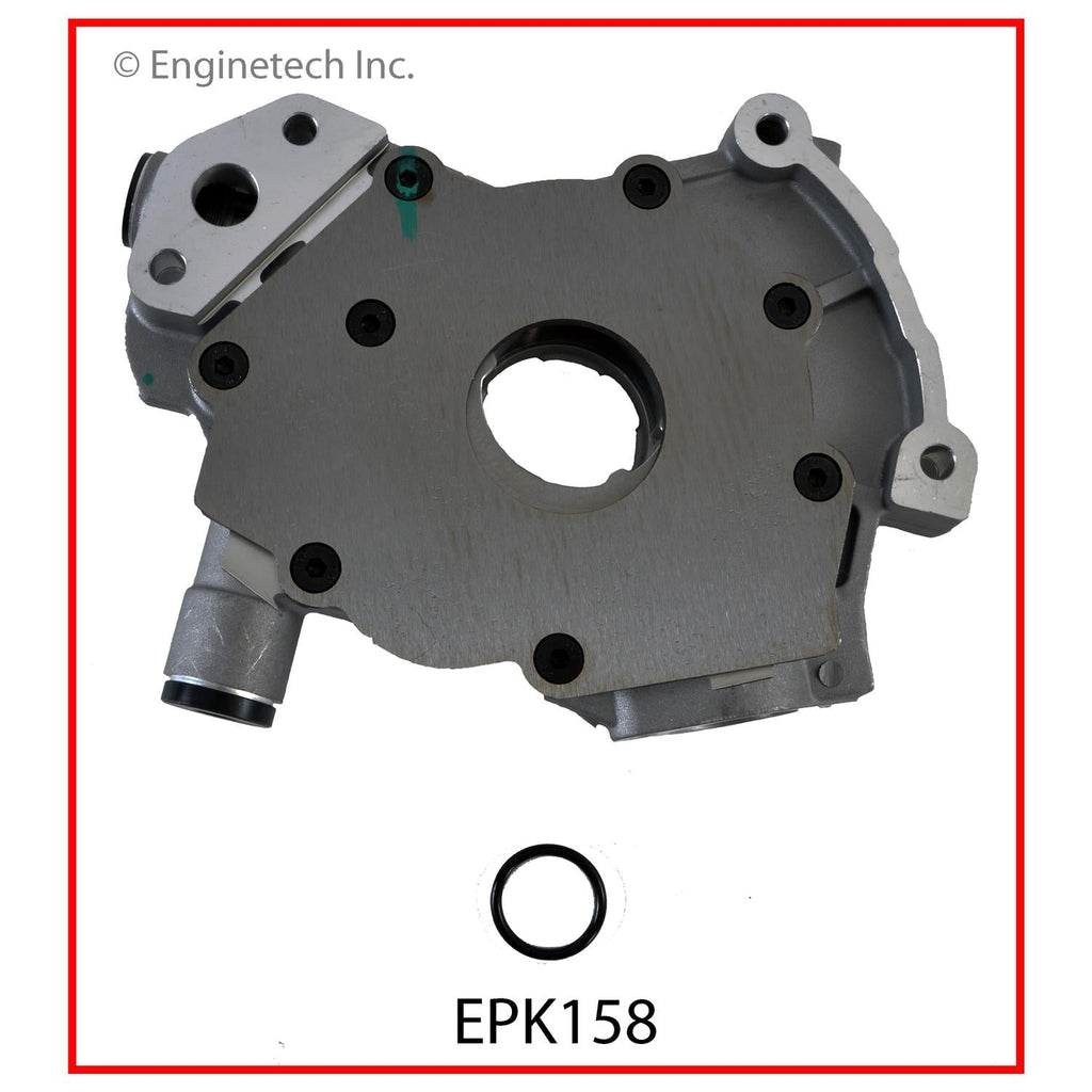 Enginetech Pressure King Engine Oil Pump with Gasket for Ford Mustang 2007-2014