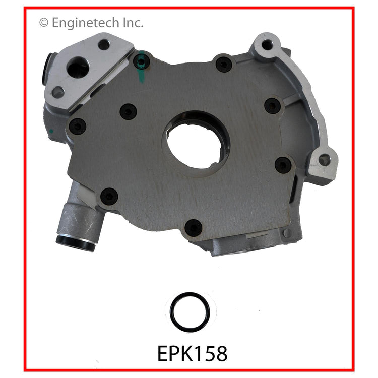 Enginetech Pressure King Engine Oil Pump with Gasket for Ford Mustang 2007-2014